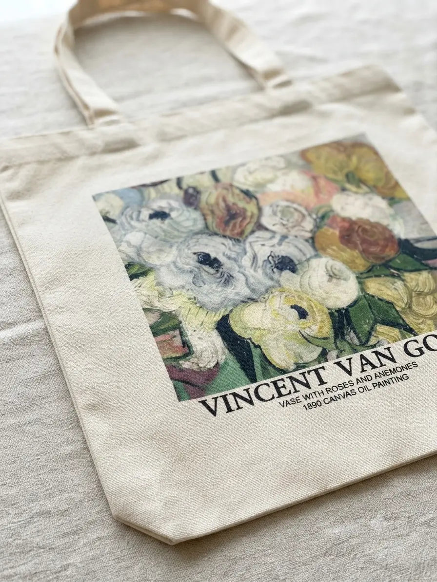 geanta tote din panza canvas vincent van gogh 2
